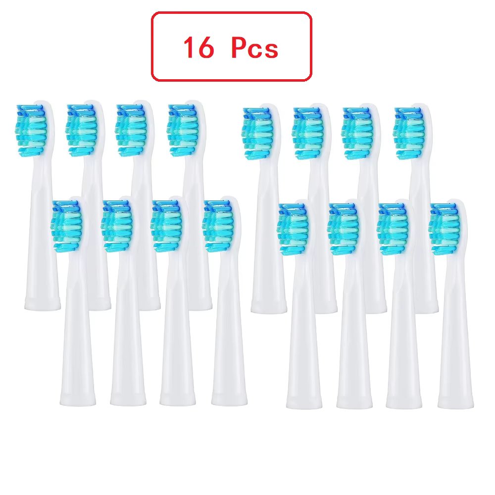 16 Pcs white