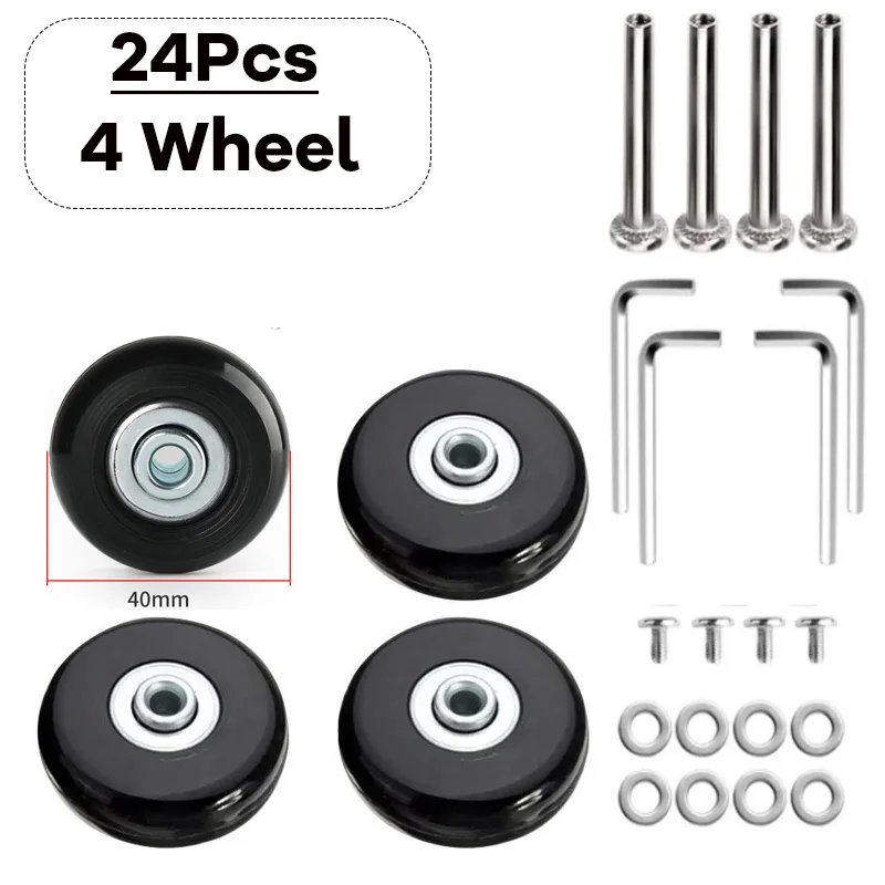 40mm-18mm-4 Wheels