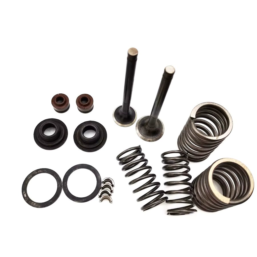 Valve Assembly 69 mm Intake Exhaust Stem Shaft for Gy6 Scooter Moped 139QMB 139QMB 139QMA 50cc 60cc 80cc 100cc