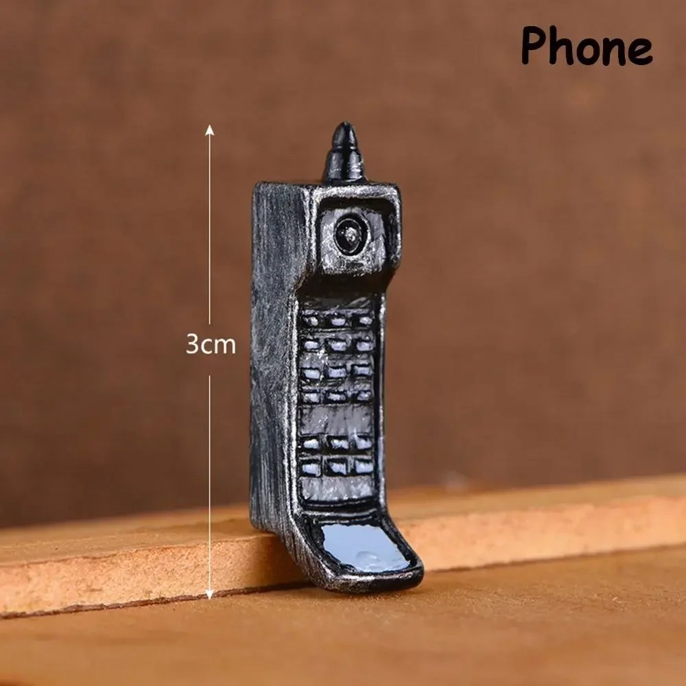 Retro Furniture Figurine Mini Pianos Dollhouse Ornaments Model DIY Craft Miniature Toy Gifts New Home Decor Accessories