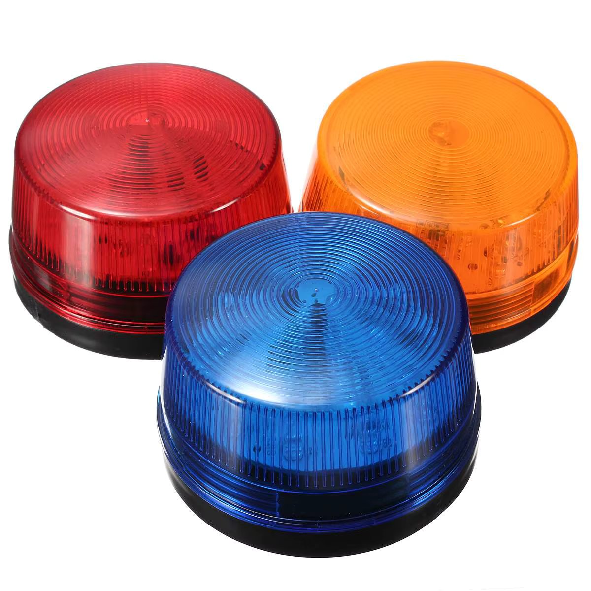 High Quality Waterproof 12V 24V 120mA Safely Security Alarm Strobe Signal Safety Warning Blue Red Orange Flashing LED Light