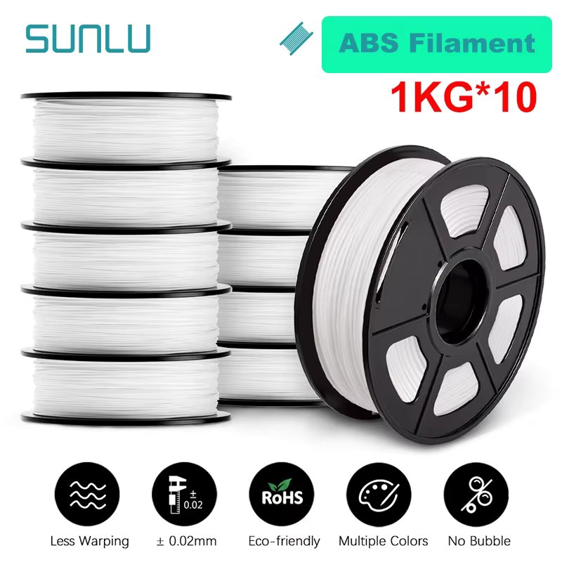 ABS White 10 Roll
