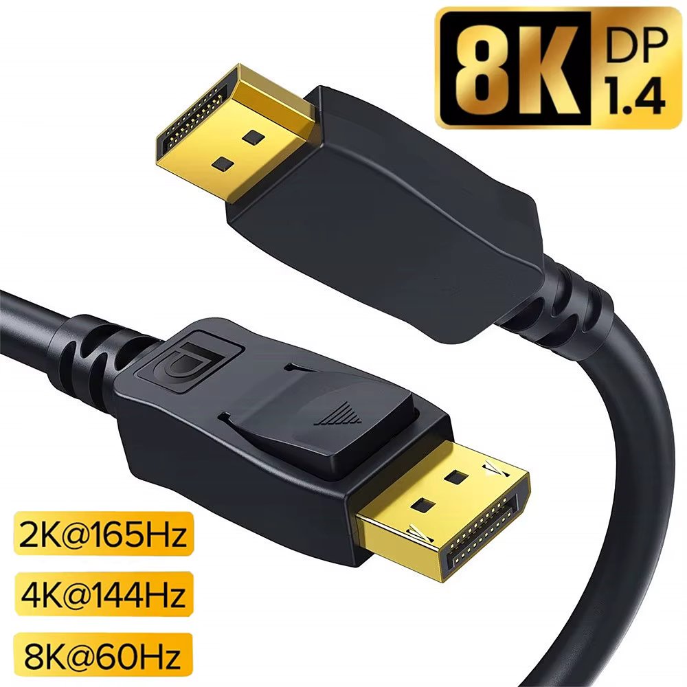 16K 8K DP Displayport cable 4K 144Hz Display Port to DP1.4 Cable 8K 60Hz 4K 144Hz 2K 165Hz For Monitor Projector Laptop DP Cable