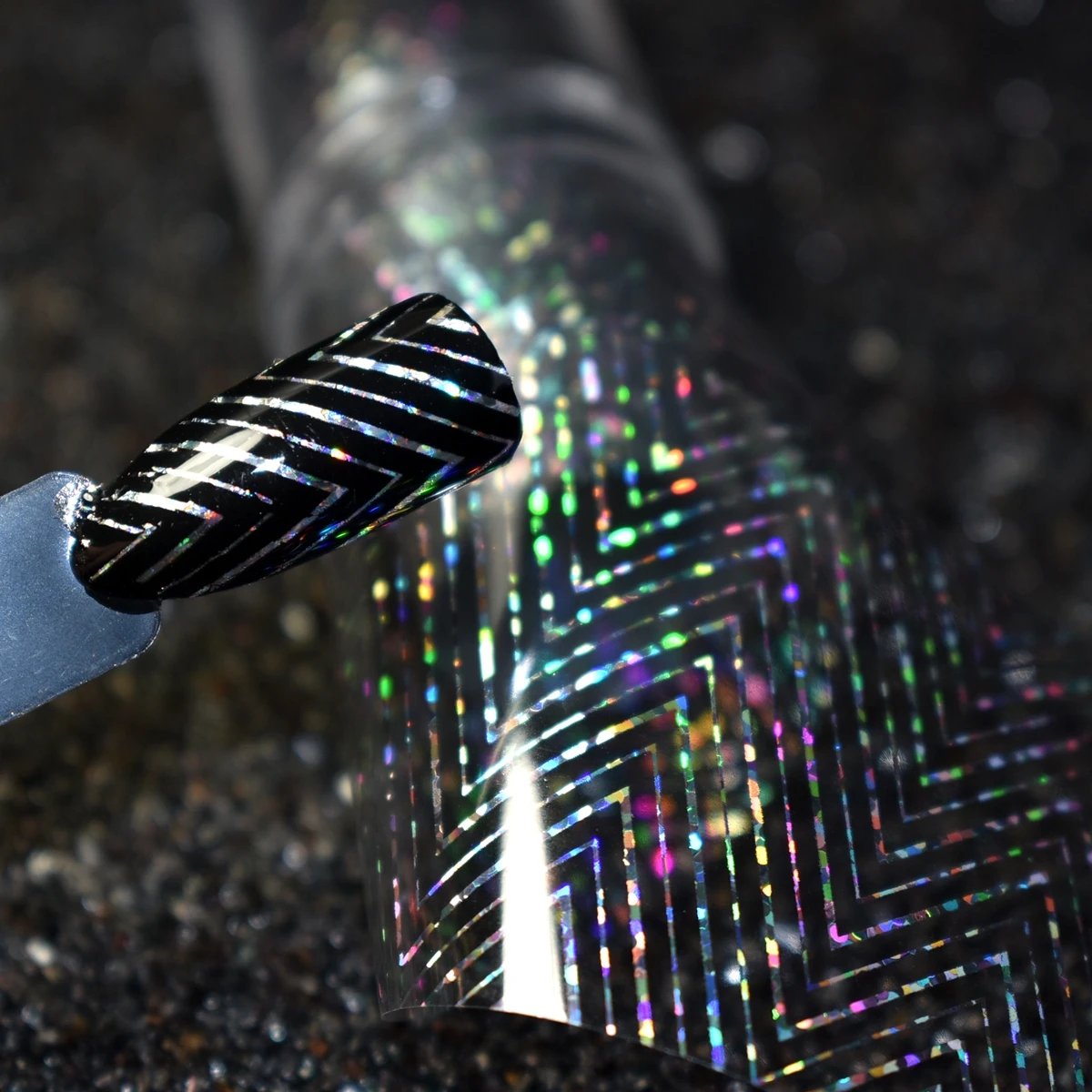 More Than 250 Design Beautiful Designed Nail Art Product Nail Glue transfer Foil Beautiful Flower Purple Orange