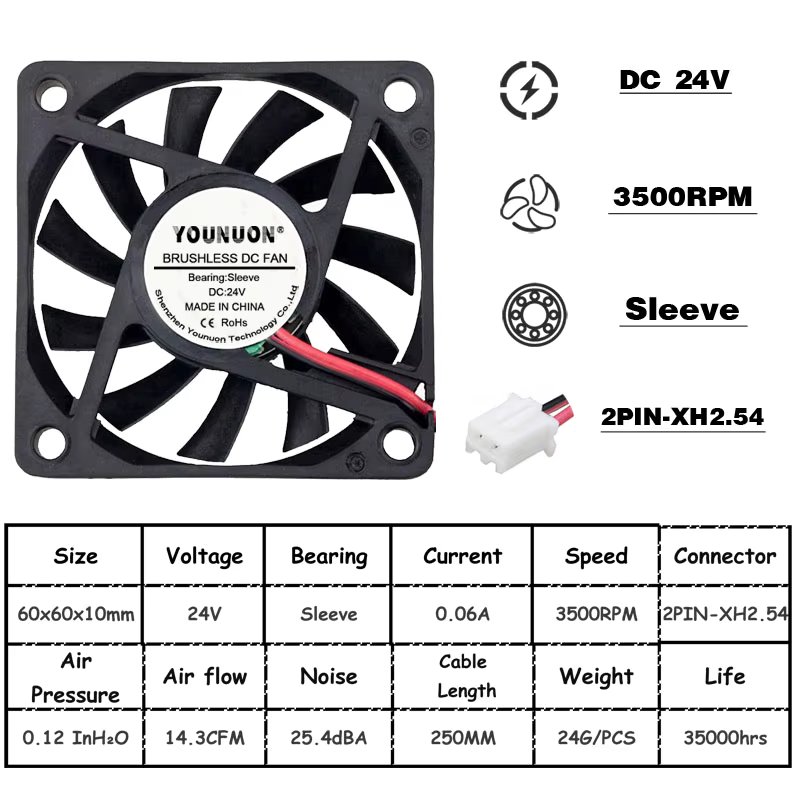 24V Oil XH2.54