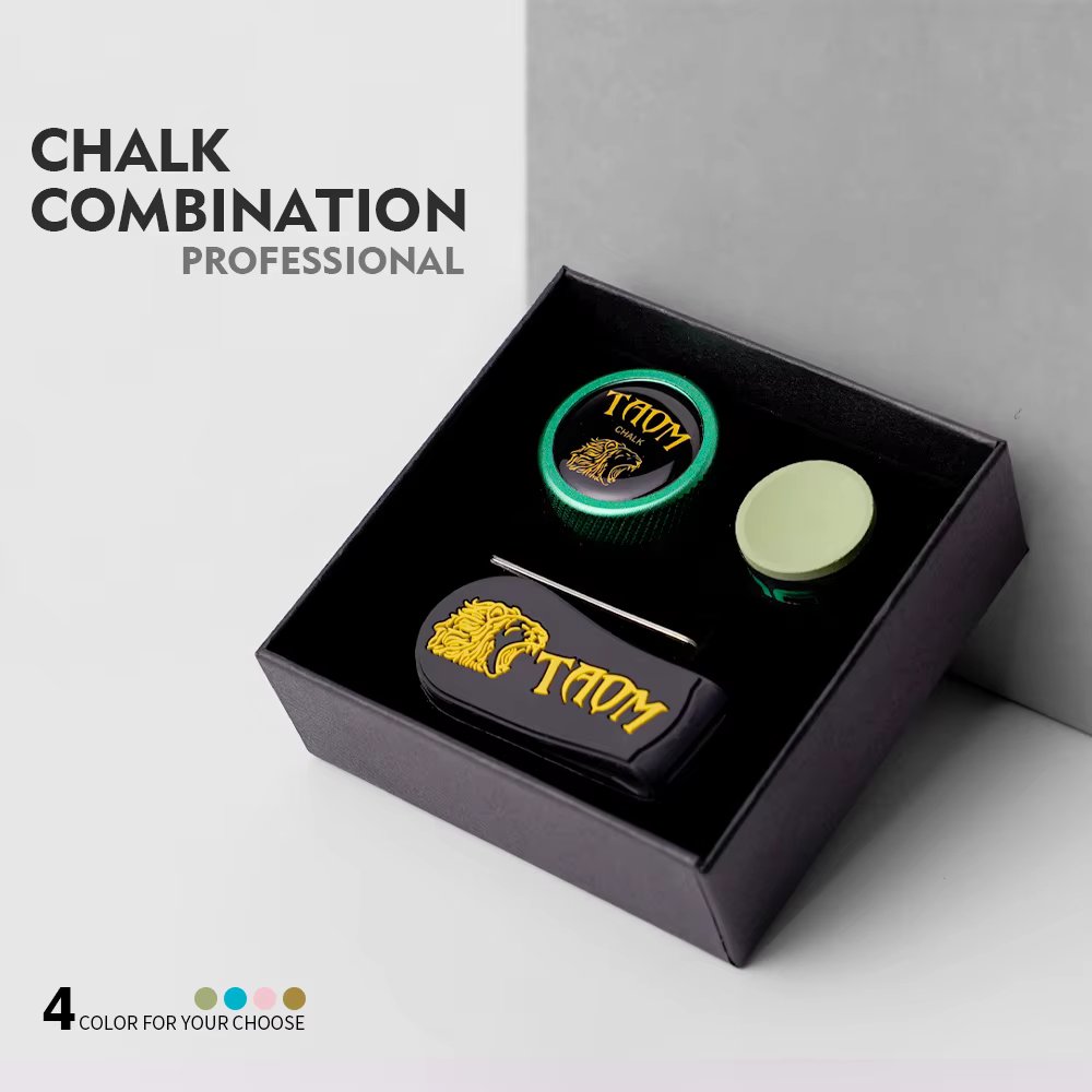 TAOM Chalk V10/Pyro/Soft Round Chalk Billiard Chalk Case Professional Pool Snooker Chalk Holder  Billiards Accessories