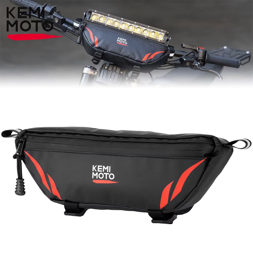 Motorcycle Handlebar Bag for BMW R1200GS R1250GS LC Waterproof Bag Storage Handle Bar Bag Travel Tool Bag Motorcycle Accessories