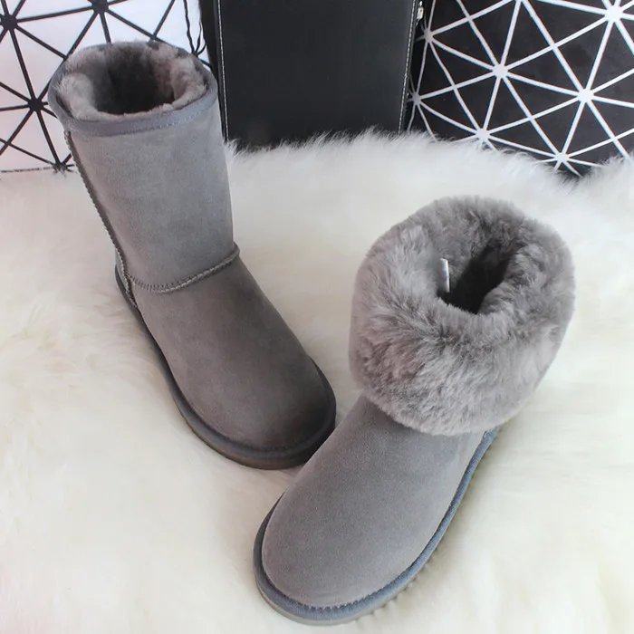 gray sheepskin