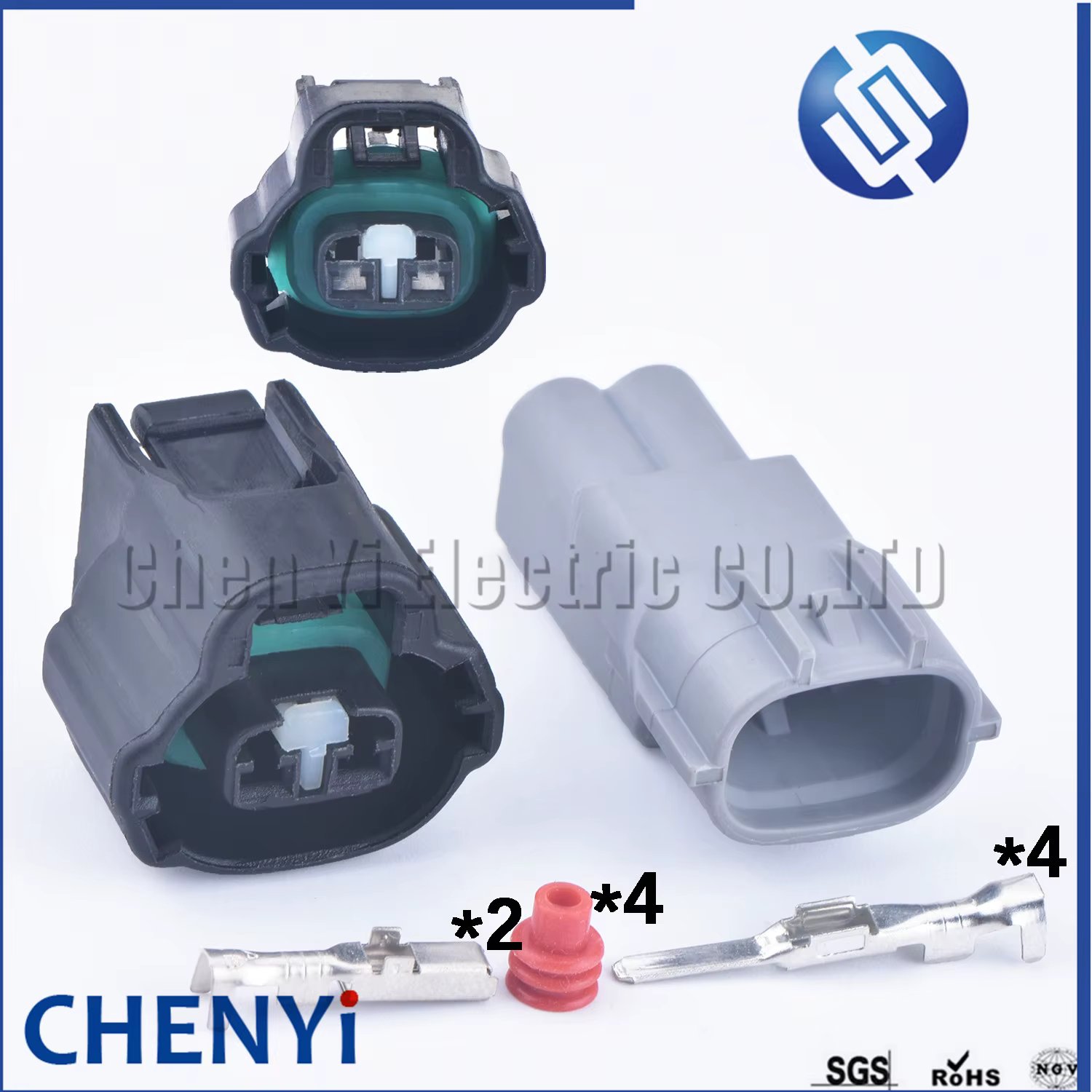 2 Pin automotive plug Wiring Auto Connector 7283-7526-30 90980-11162 For VVT i Solenoid Connector Toyota Lexus 1JZ 2JZ 1UZ 3UZ