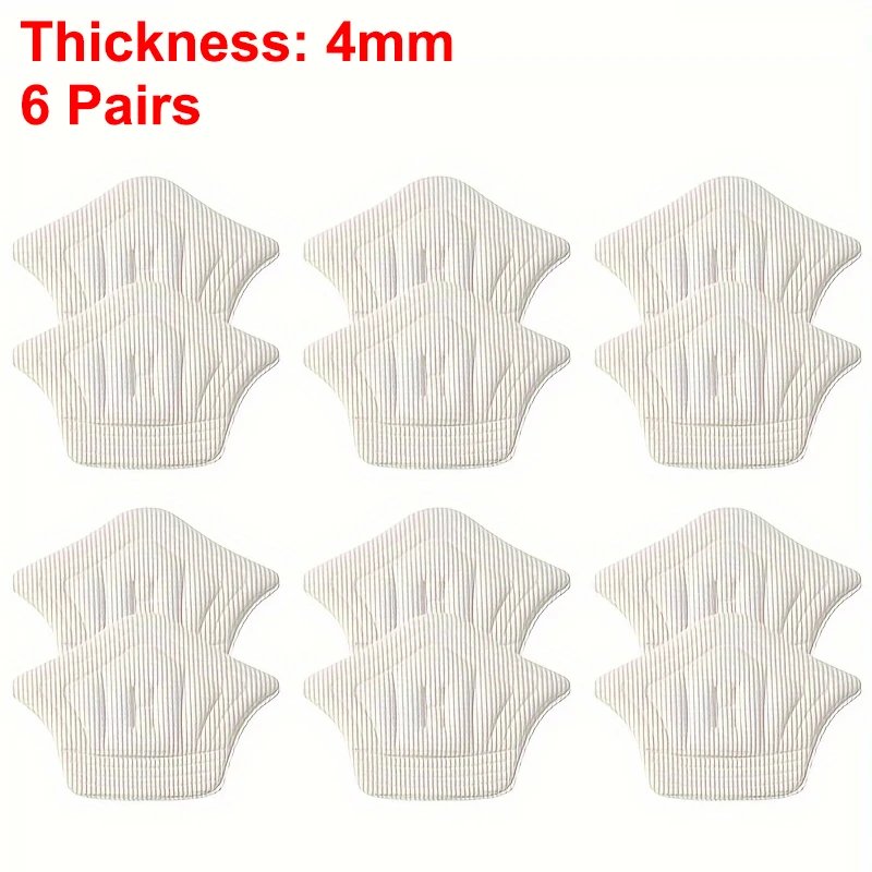 6pairs-Beige-4mm