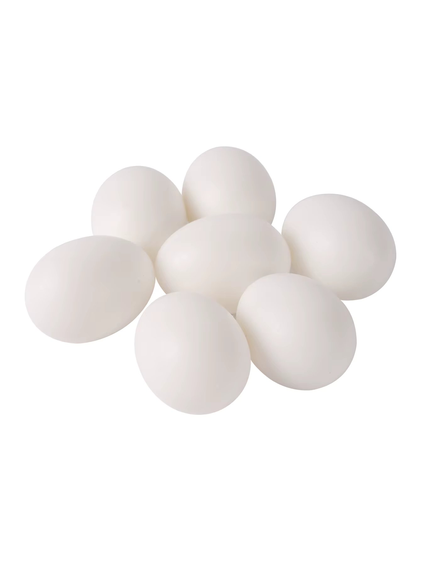 5/50 Pcs Simulated Pigeon Eggs Simulated Fake Eggs Bird Racing Pigeon Hatching Supplies Bird Raising Tools Nest Hatching Eggs
