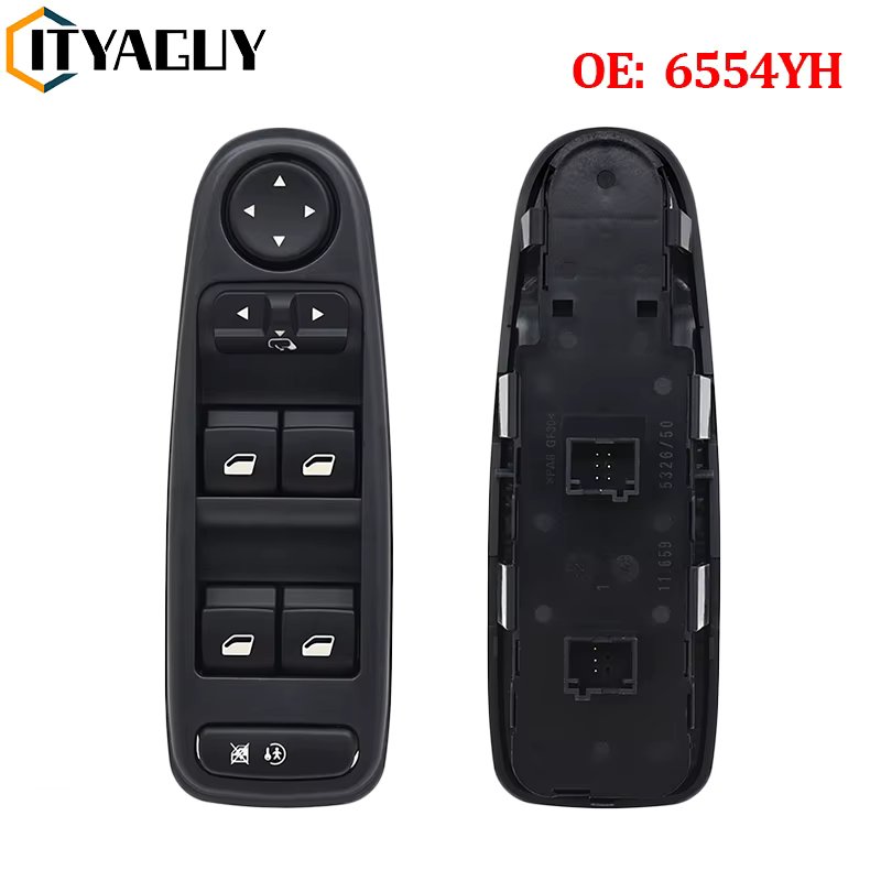 6554YH Master Electric Power Window Control Switch For Citroen C4 Grand Picasso 2007-2014 6554.YH Mirror Control Button