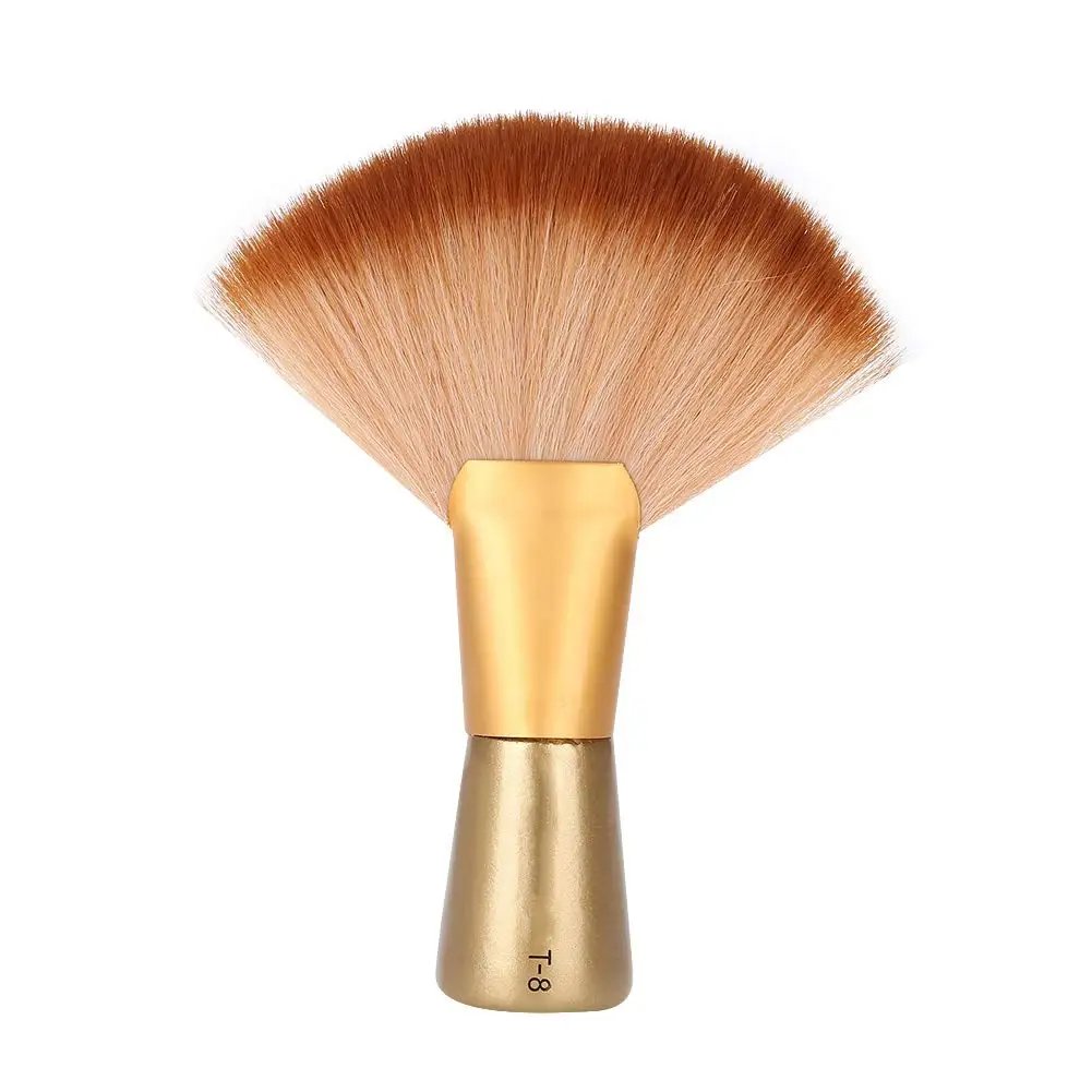 Barber Neck Duster Soft Large Fan Shaped Salon Brush Hair Face Hair Cleaning Brush Professional Hair Cutting Tools