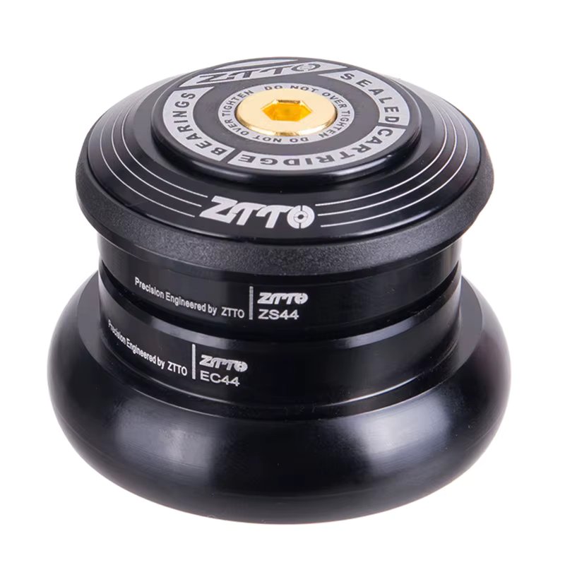 44mm ZS44 EC44 CNC 1 1/8"-1 1/2" Straight Tube Frame To Tapered Tube Fork Adapter Headset MTB Bike Road Bicycle Headset