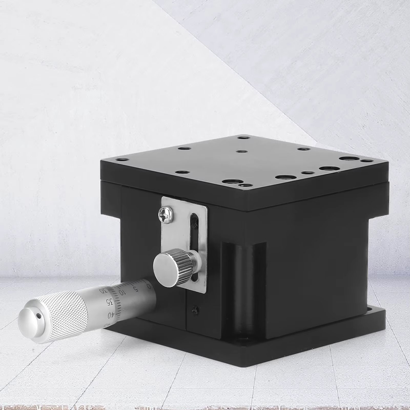 Manual Linear Stages SEMZA 60 Trimming  Slide Table Fine Tuning Bearing Vertical Linear Stage 60*60*50mm Sliding Table