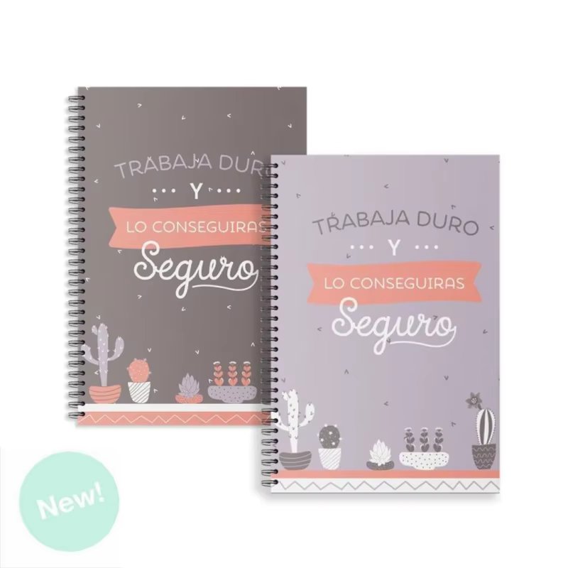 Stationery notebooks A5 design "Catus"-2 pc Pack. 955968