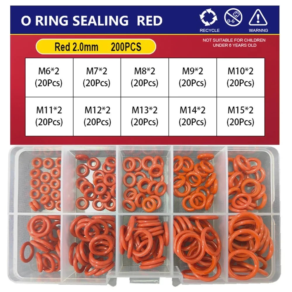 red 2.0mm (1set)