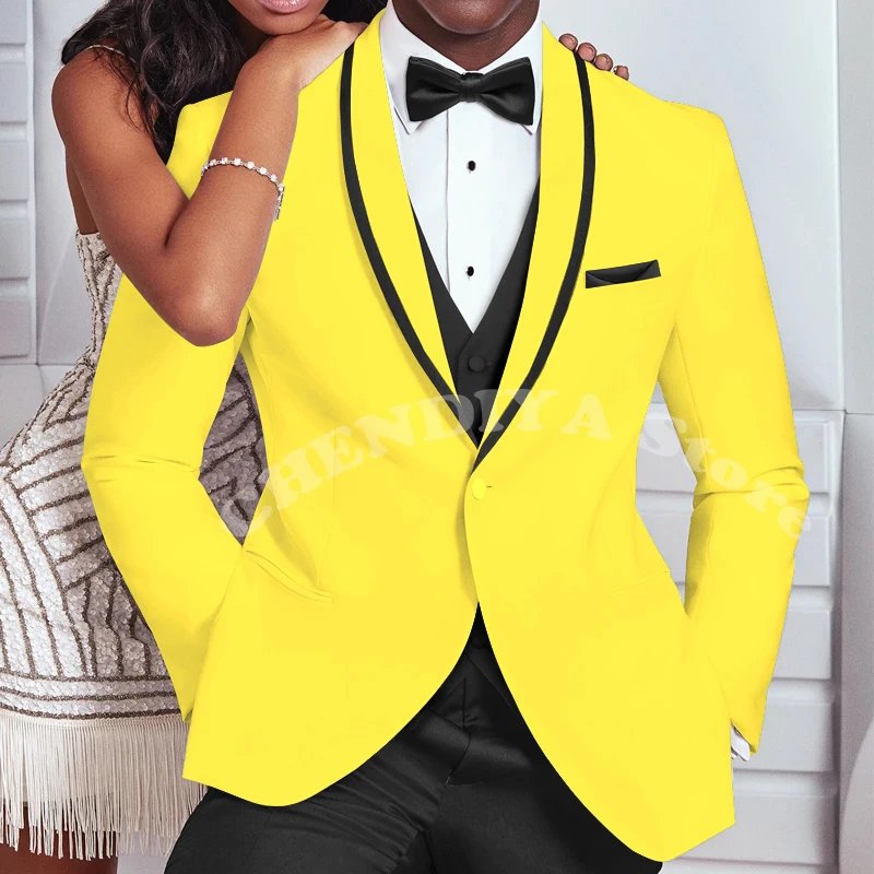 Yellow and Black