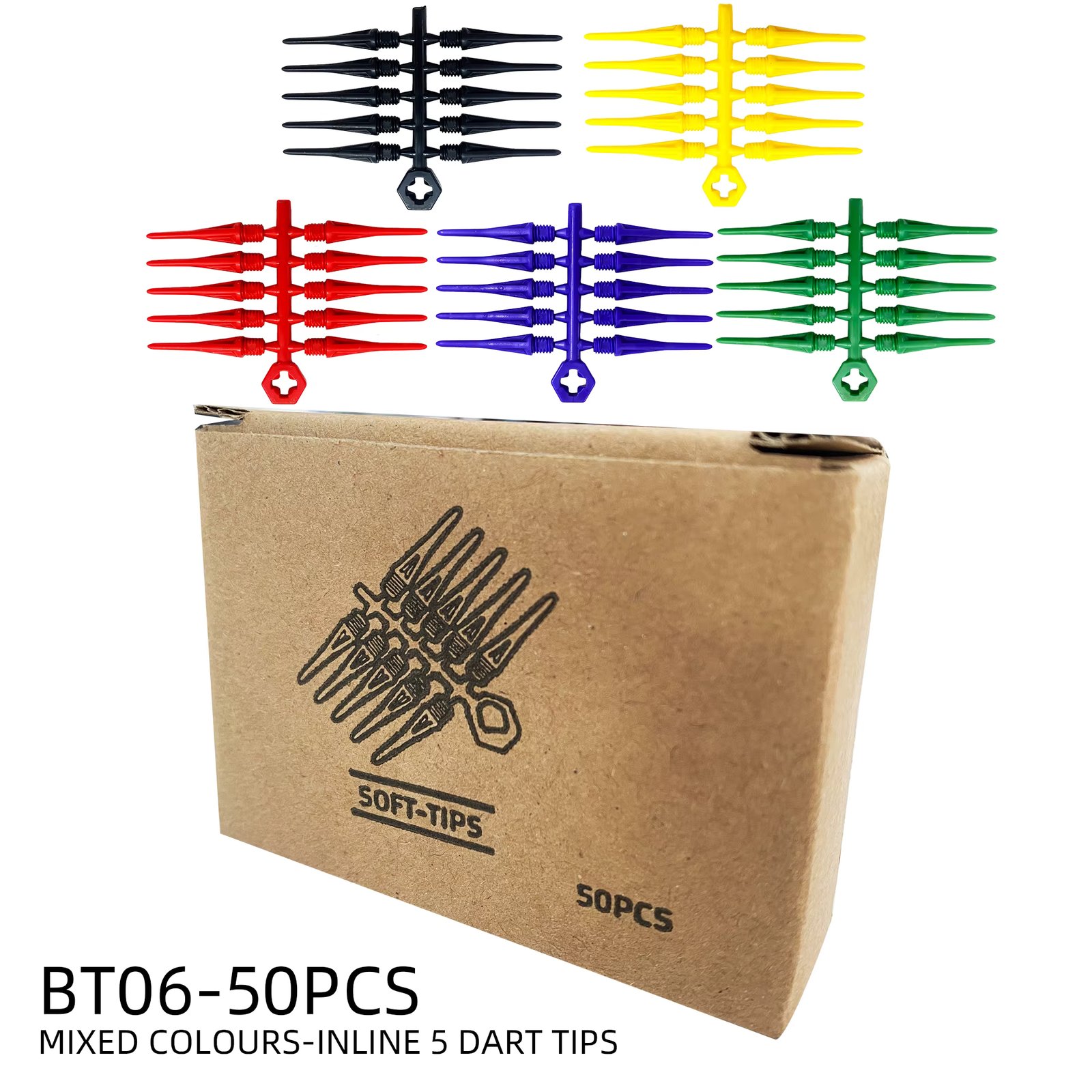 mix 50dart tips
