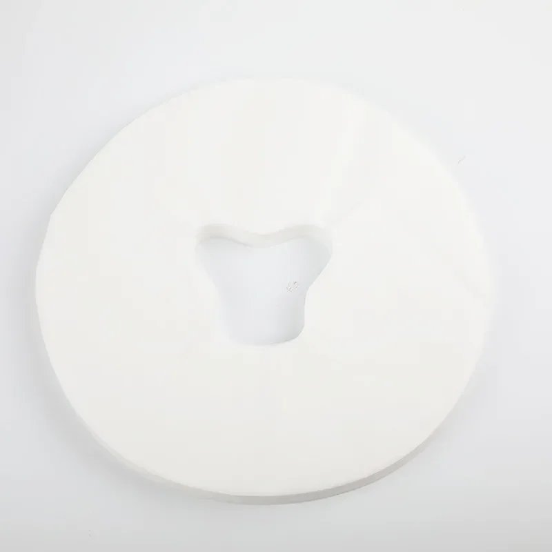 100Pcs Disposable Massage Table Sheets Headrest Pads Face Pillow Cover Cushion Cover Massage Face Cradle Table Head Rest Covers