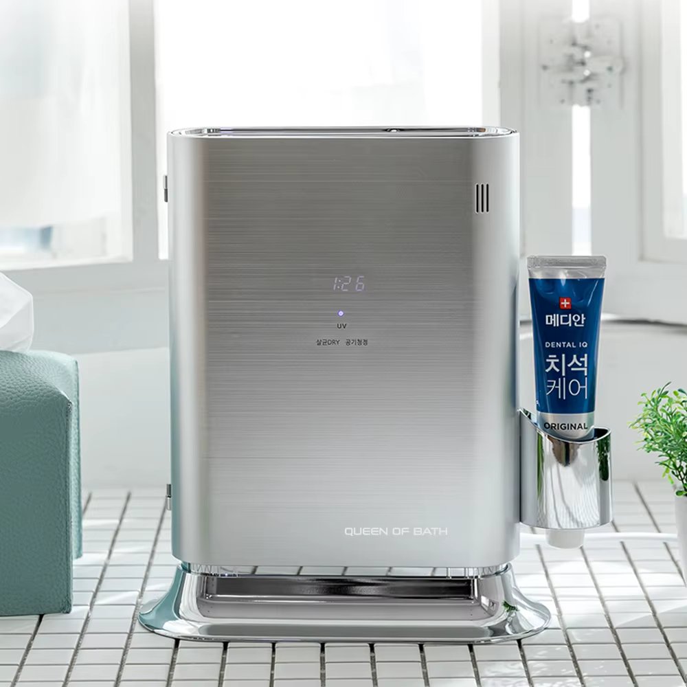 Queen of the Bathroom UV LED heating heat dryer sterilizer sterilizer household toothbrush sterilizer wall stand