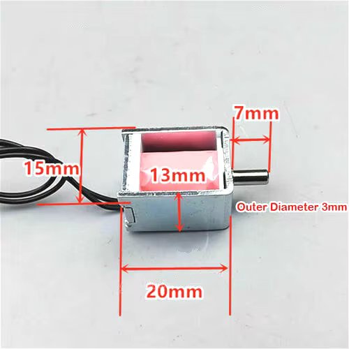 Normally Open  Electronic Air Gas Valve Micro Sphygmomanometer Solenoid Valve  DC 3V-6V 4.2V Vent Valve Electromagnetic Valve