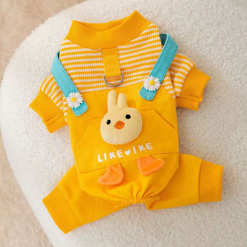 New Luxury Dog Clothes Puppy Costume Striped Dog Jumpsuit Pet Clothes for Dog Dog Sweatshirt Chihuahua French Bulldog Dog Romper