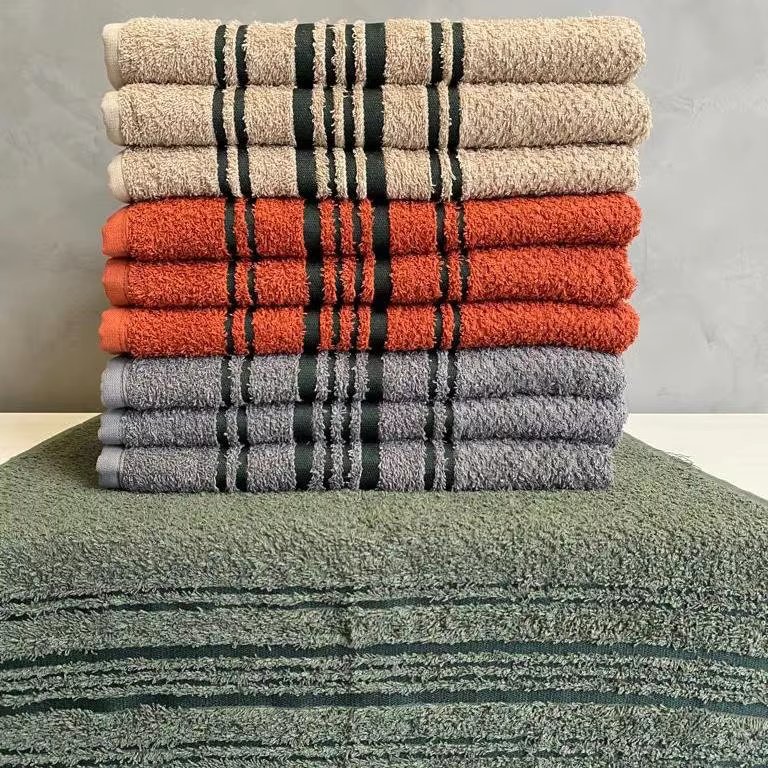 Jacquard Face Towel 360 G/M²-Berlin Grey Granite