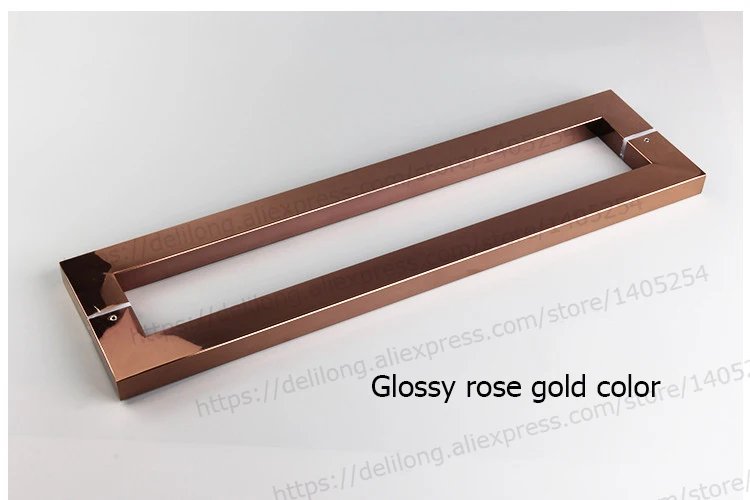 glossy rose gold
