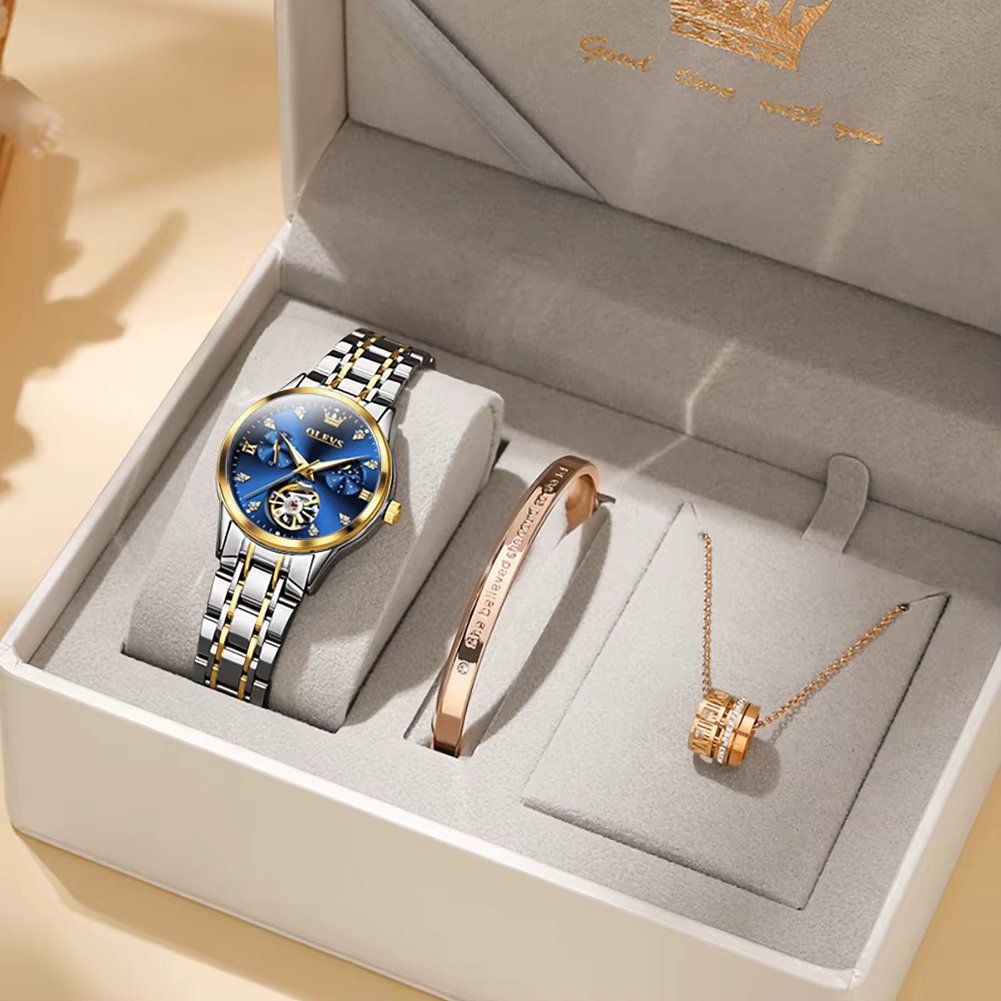 gold blue set
