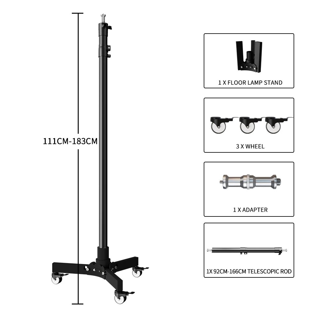 Black 183cm