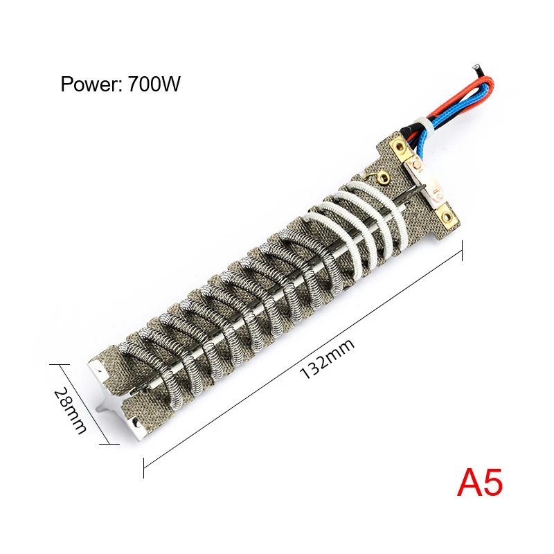 Innovative 700W 1600W 1800W 2000W Universal Hot Air Hair Dryer Plastic Welding Gun Accessories Heat Gun Heating Core