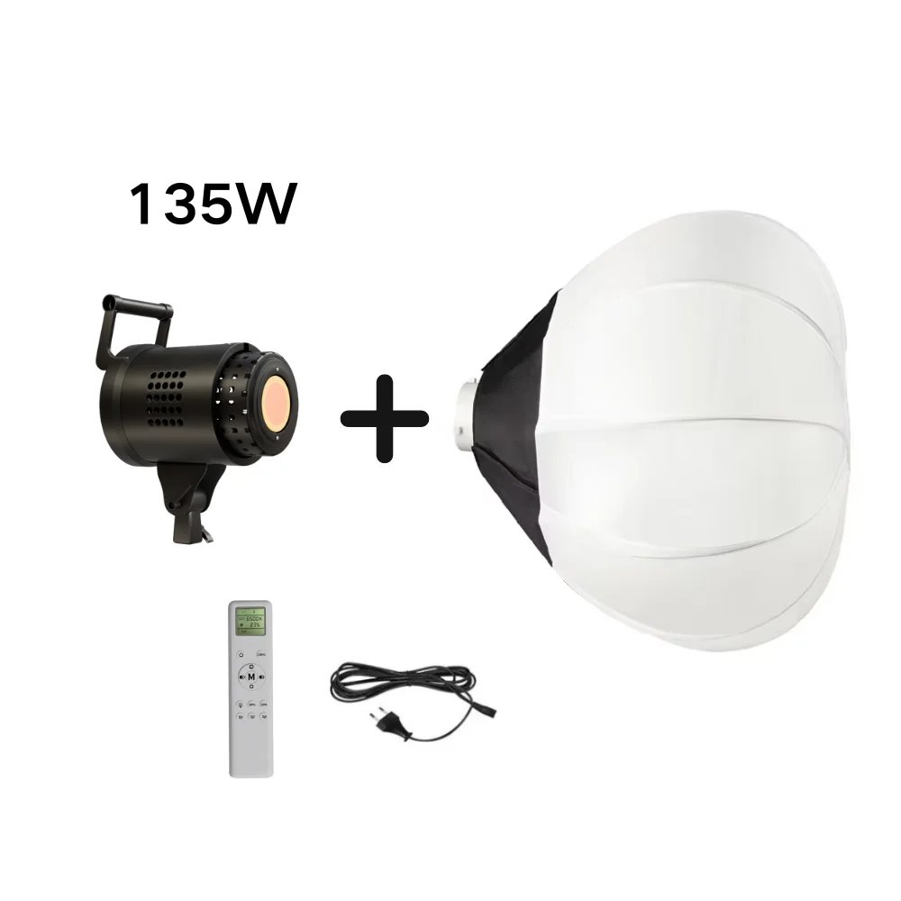 WHITE Softbox 135W