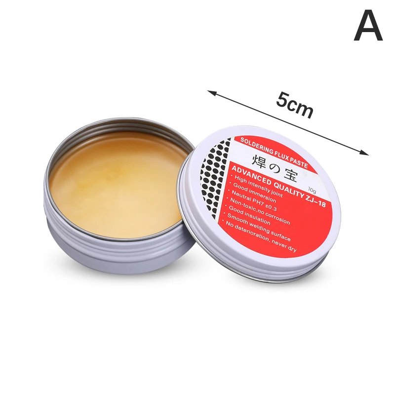 10-100g Lead-free Low Temperature Rosin Solder Paste Flux Free Wash High Purity Electric Soldering Iron Repair ForElectronic SMD