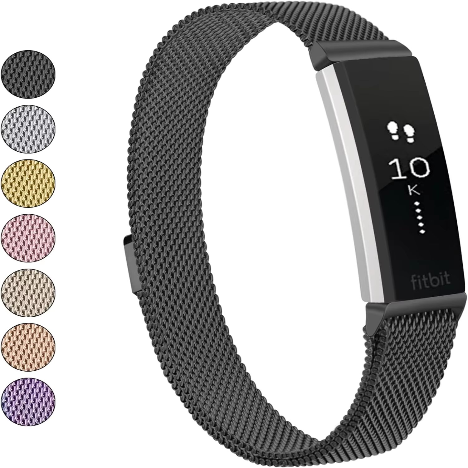 Upgrade your workout with Vancle's top-tier stainless steel loop mesh bands for an unparalleled fitness experience. Elevate your