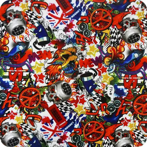 HOT-126 hydroprint film water transfer printing sticker bomb measures: width: 50cm. Length: 100cm