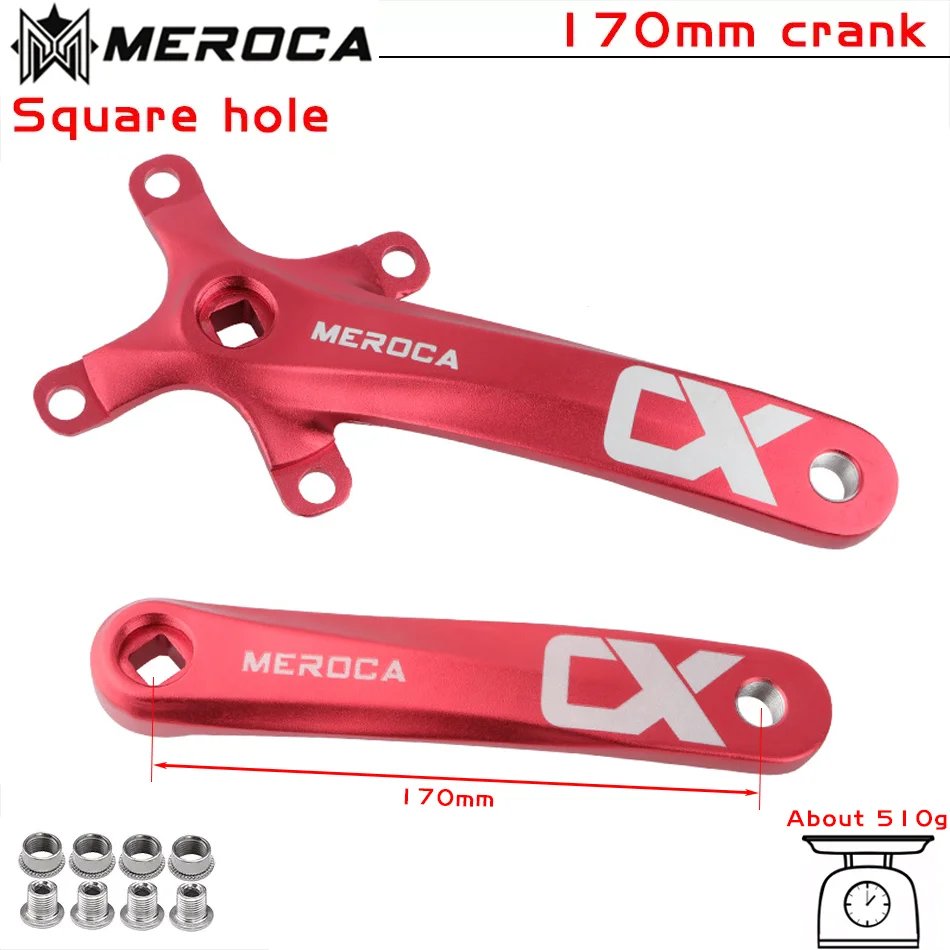 Red CX crank