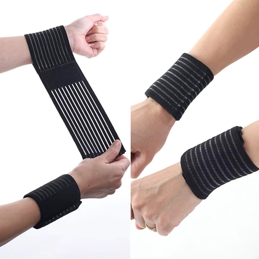 MNOBLE wrist protector health grip wrist brace strap palmrest wrist tunnel syndrome pregnant women golf cross fit tennis band compression band