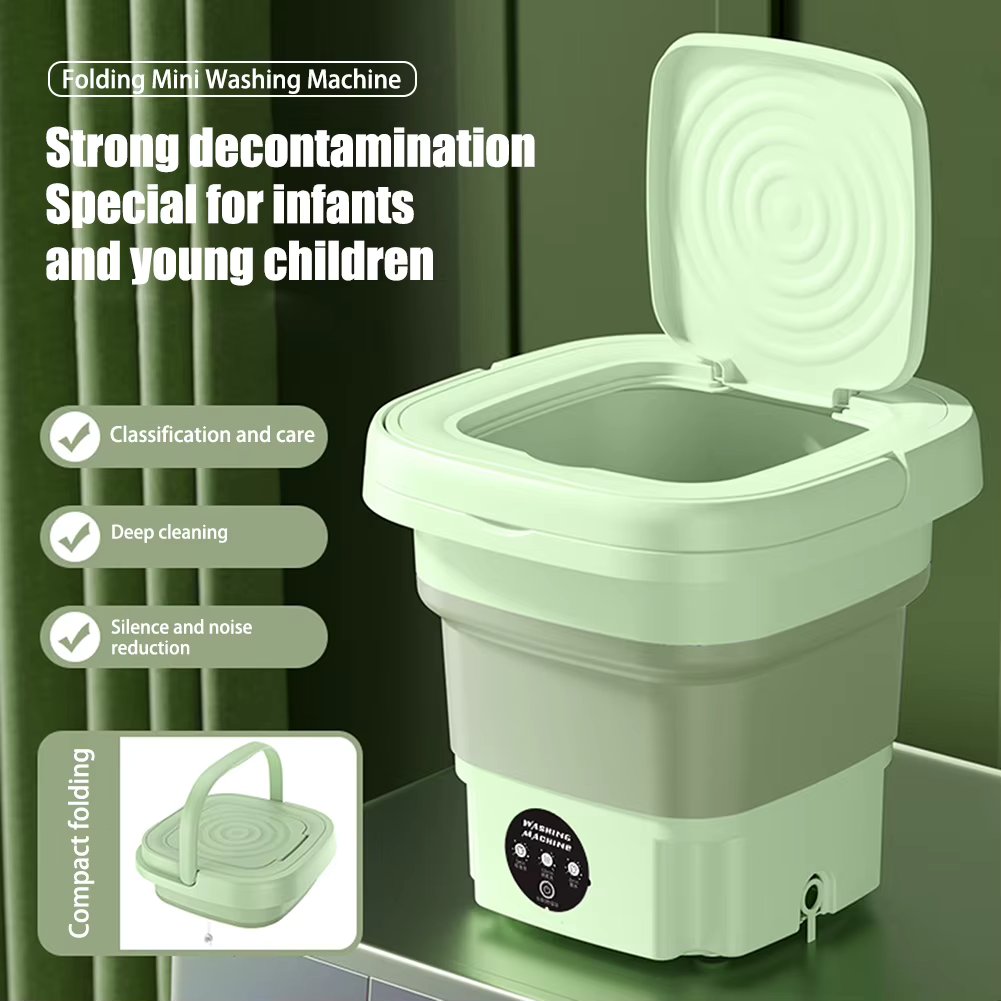 Foldable Washing Machine For Underwear Socks Washing Portable Multipurpose Clothes Washer Machine
