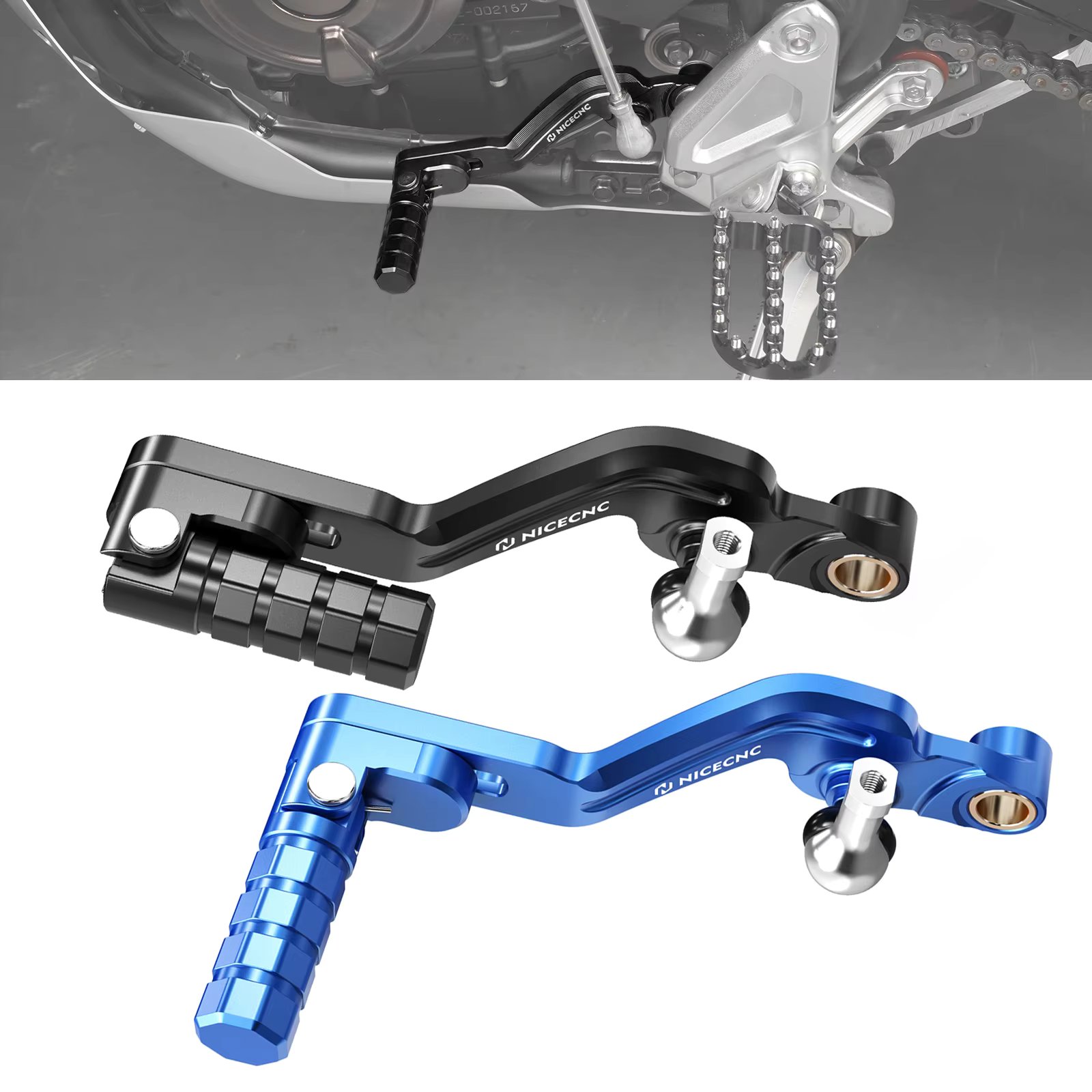 Motorcycle Foldable Foot Pedal Shift Lever Tip for Yamaha Tenere 700 T700 Tenere700 Rally Edition 2019 2020 2021 2022 2023 2024