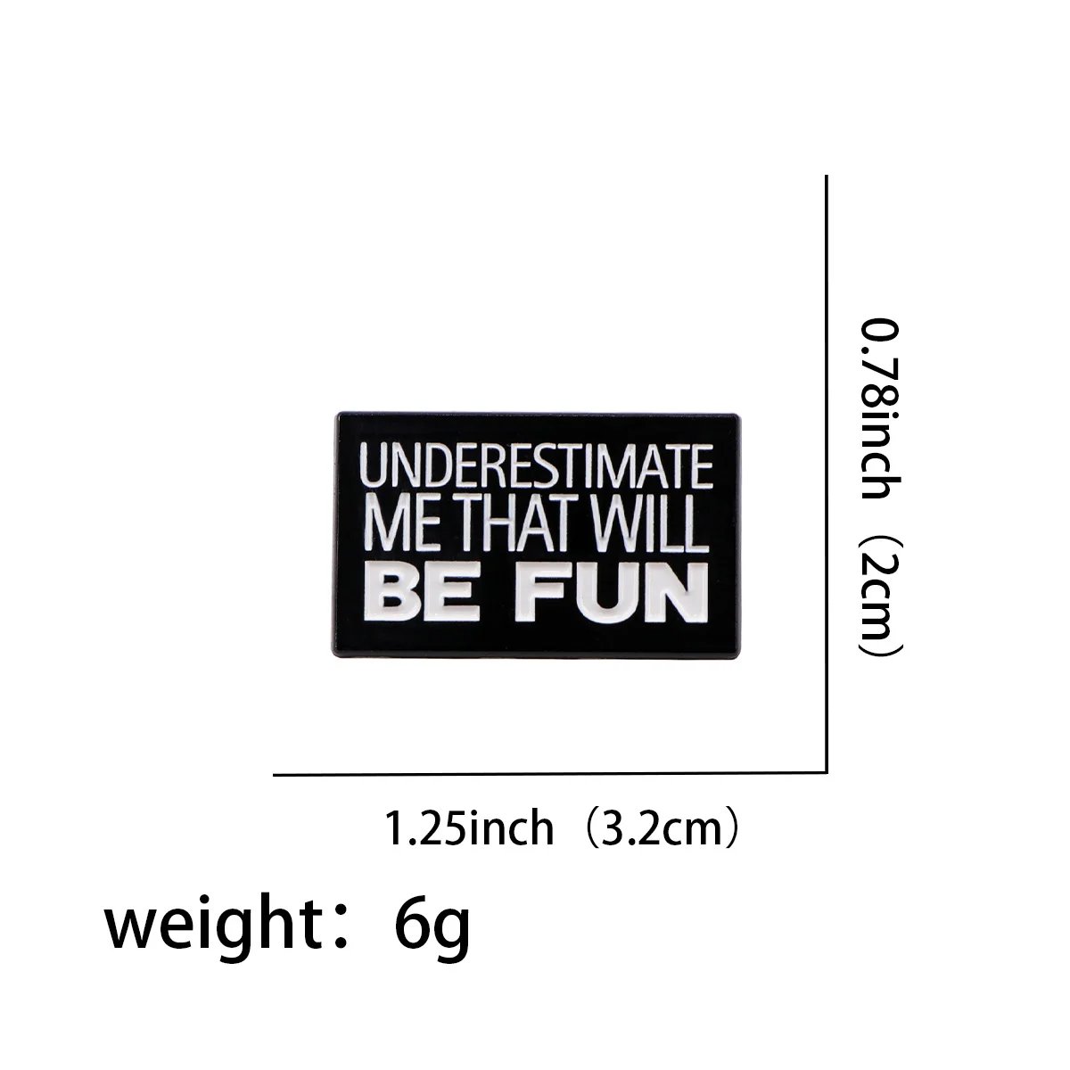 Colorful Quotes Series Lapel Pins for Backpack Soft Enamel Pin Men Women's Brooches Briefcase Iron Badges Jewelry Accessories