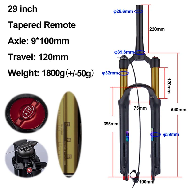 29 Tapered Remote G