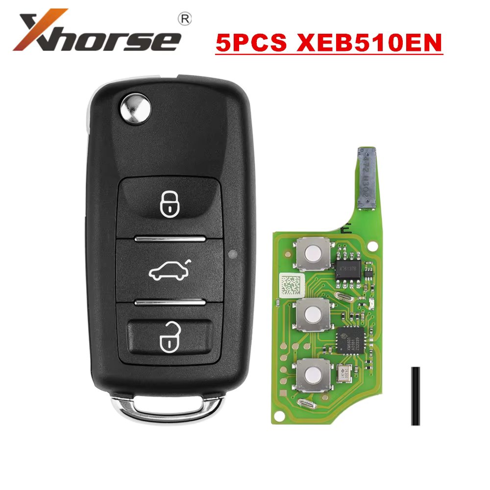 Xhorse XEB510EN Super Remote with XT27B Super Chip 5pcs/lot