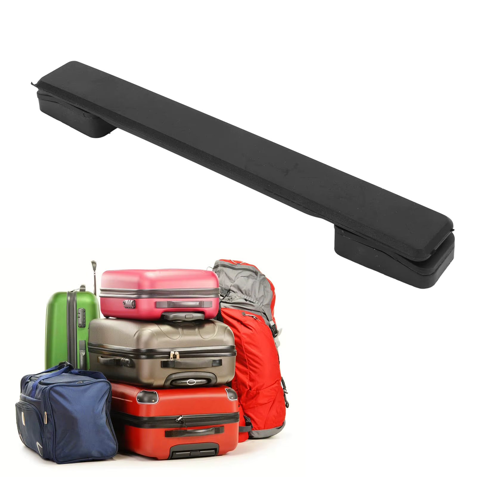 Plastic Ear Pull Rod Case Handle 20cm Long Suitcase Handle Suitcase Flexible Handle Bag Accessories