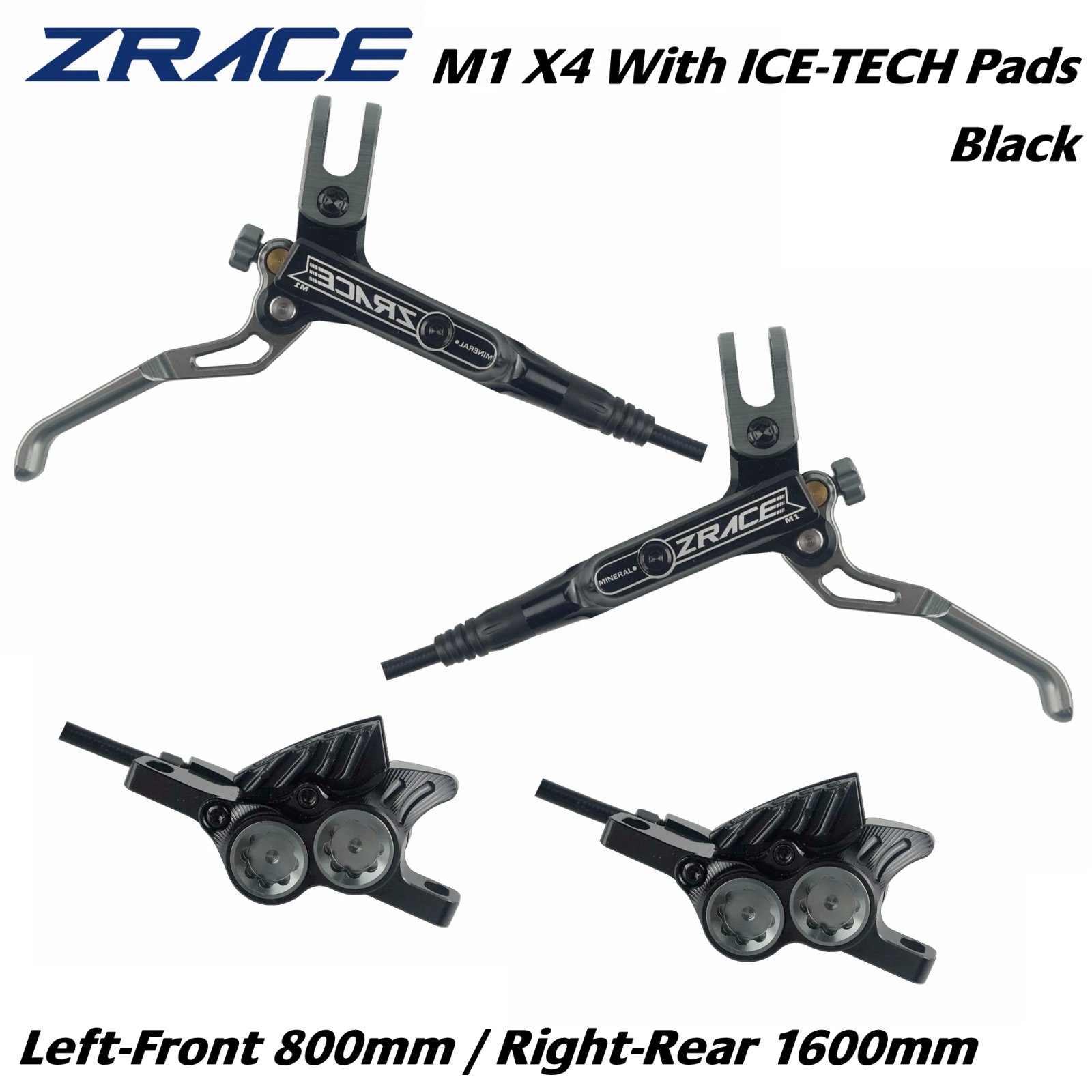 X4 ICE Pads Black