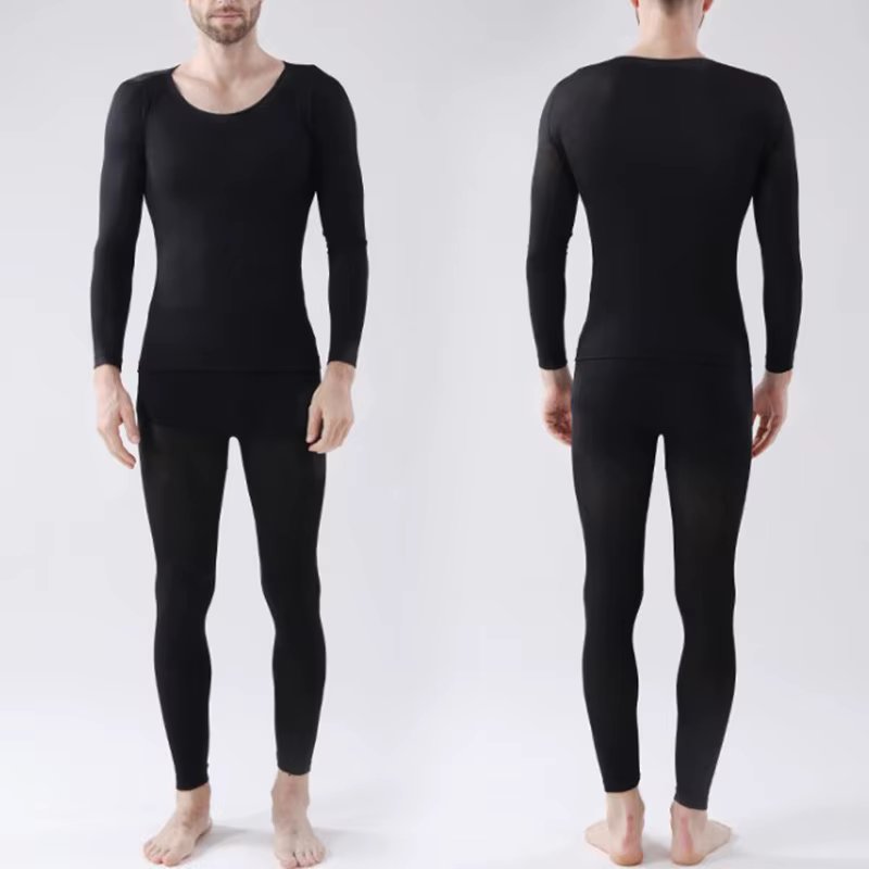Men Thermal Underwear Women Thermal Underwear High-tech Carbon Fiber Warm Long Fashionable Men Thermal Winter #A