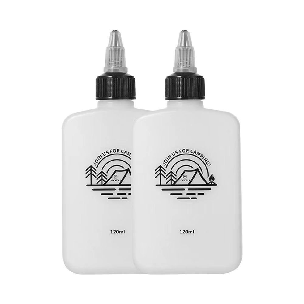 Camping Seasoning Bottle 120ml Oil Dispenser Bottle HDPE Condiment Container Seasoning Jar Squeeze Bottle for Camping Supplies