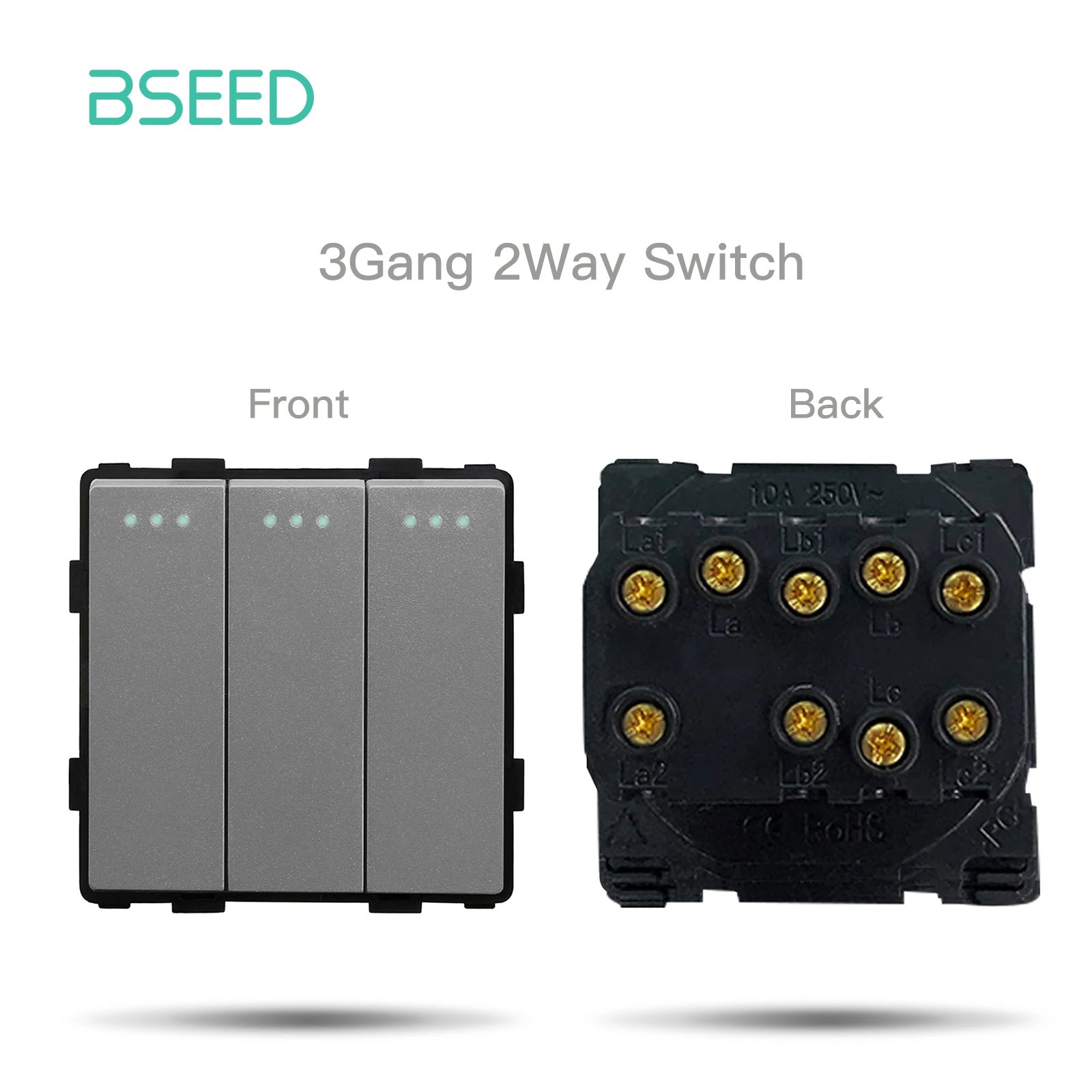 3Gang 2Way Part
