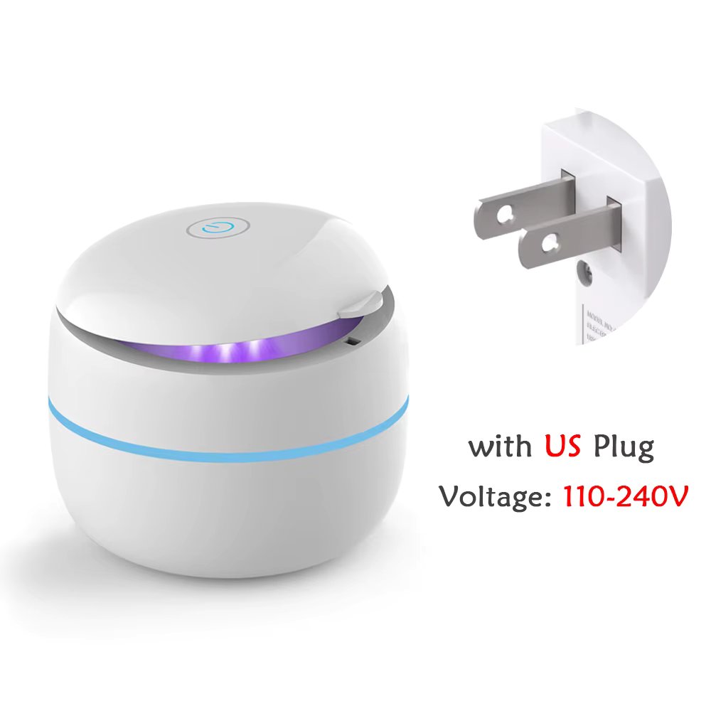 Ultrasonic UV Cleaner with Fan Mini Household Dental Pulsating Cleaning Kit for Jewelry False Teeth Dentistry Box Beauty Health