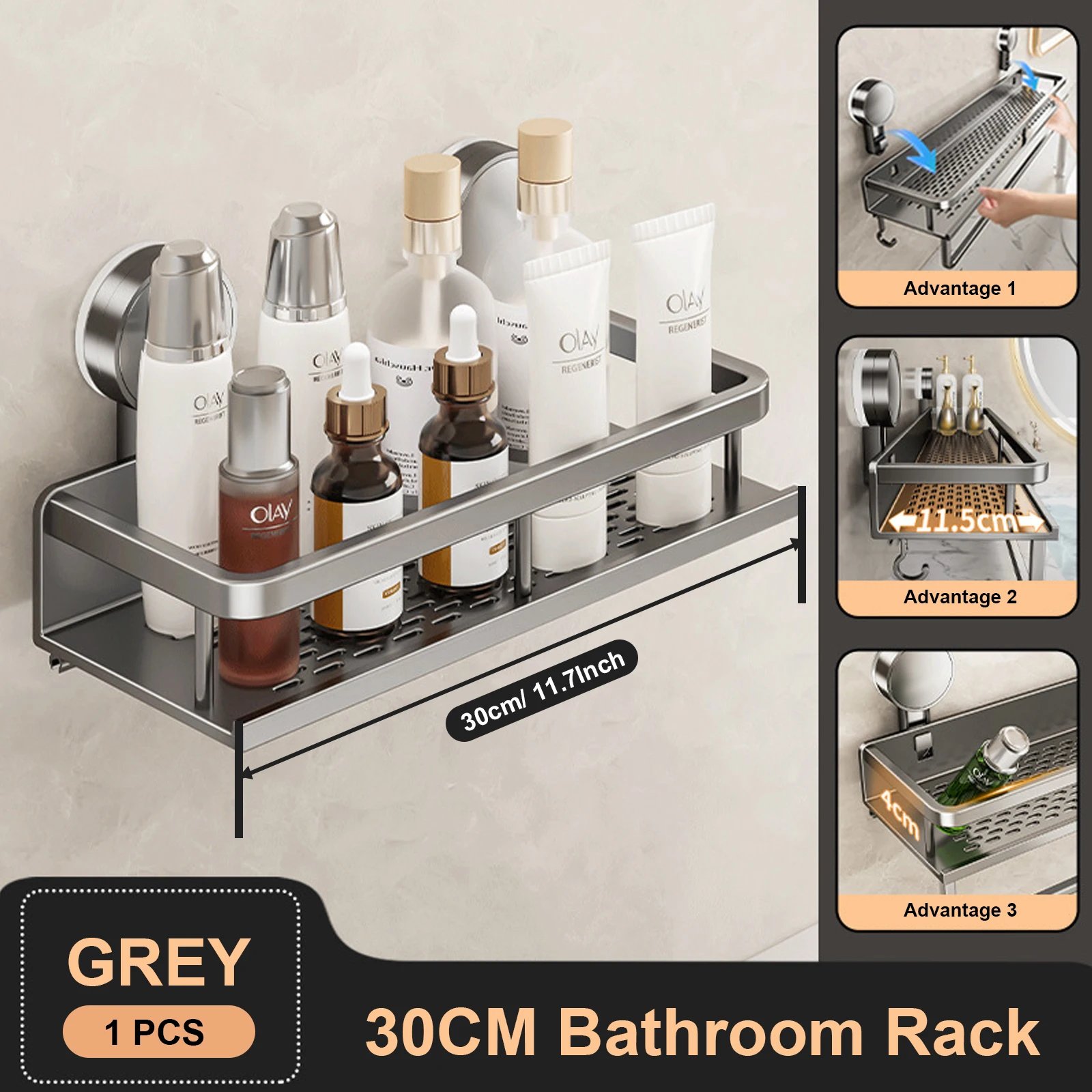 30cm Grey